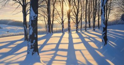 serene-winter-landscape-with-low-sun-casting-long-shadows-people-celebrating-around-bonfire-observing-traditional-winter-solstice-rituals-marking-shortest-day-year_837074-48556